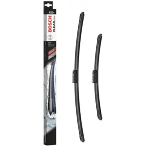 2 Balais D'essuie-glace Bosch Clearview 431v 600mm/400mm pas cher