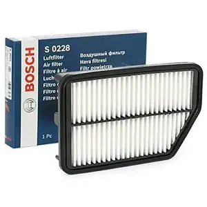 BOSCH Filtre à air pour KIA: Sportage, Carens & HYUNDAI: ix35, i40 (Ref: F 026 400 228)