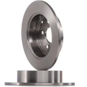 Bosch Automotive Jeu de 2 disques de frein, plein, Essieu arrière, par ex. pour Toyota pas cher
