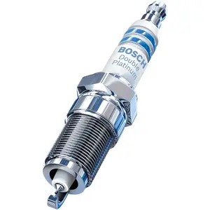 Bosch Automotive Bougie d'allumage Double Platinum, par ex. pour BMW, Rolls-Royce pas cher
