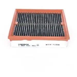 Filtre d'habitacle (filtre à pollen) BOSCH 1 987 431 451 pas cher