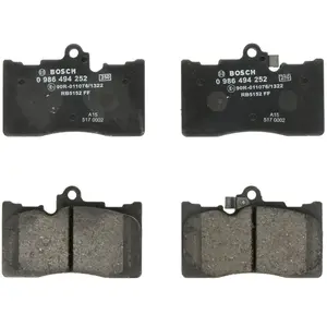 Jeu de 4 plaquettes de frein BOSCH 0 986 494 252 - Réf. 0986494252 pas cher