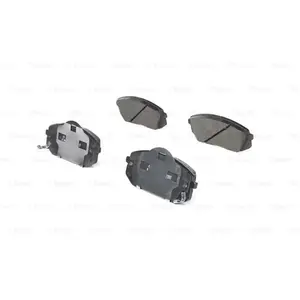 Bosch Automotive Jeu de 4 plaquettes de frein, Essieu avant, par ex. pour KIA, Hyundai pas cher