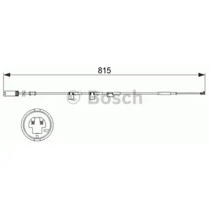 Comparateur de prix : BOSCH Contacteur de témoin d'usure pour MINI: MINI (Ref: 1 987 473 524)
