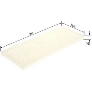BOSCH Filtre d'habitacle (Ref: 1 987 431 220) pas cher