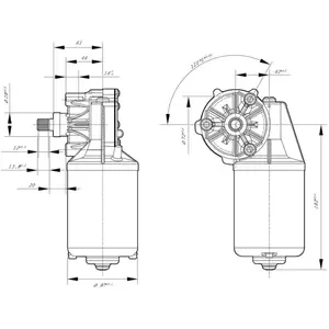 Moteur D'Essuie-Glace Bosch 0986337409