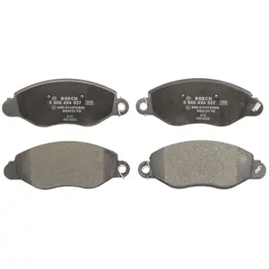 Jeu de 4 plaquettes de frein BOSCH 0 986 494 037 - Réf. 0986494037 pas cher