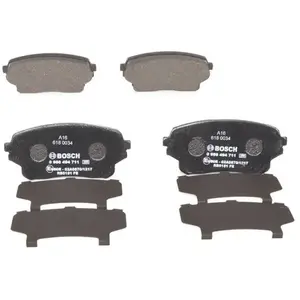 Jeu de 4 plaquettes de frein BOSCH 0 986 494 711 - Réf. 0986494711 pas cher