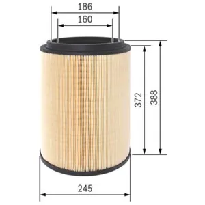 Filtre à air BOSCH F 026 400 411 pas cher