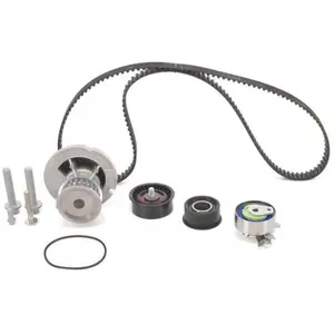 BOSCH Pompe à eau + kit de courroie de distribution, par ex. pour Opel, Vauxhall pas cher