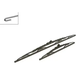 Comparateur de prix : Balai d'essuie-glace BOSCH Twin 3 397 010 414, 600/350mm, Avant, 2 Pièce
