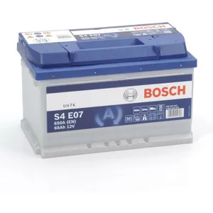 BOSCH Batterie Auto EFB S4E07 65Ah/650A