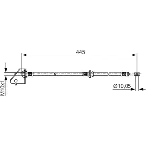 Comparateur de prix : Flexible de frein BOSCH 1 987 481 497