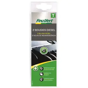 2 Bougies De Préchauffage Feu Vert TVendu parfeu-vert