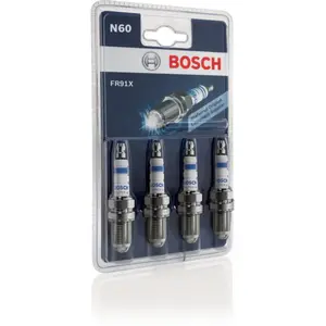 Comparateur de prix : Lot de 4 bougies d'allumage BOSCH 0 242 222 804 n°60 - Réf. 242222804