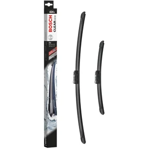 2 Balais D'essuie-glace Bosch Clearview 424v 600/340 Mm pas cher