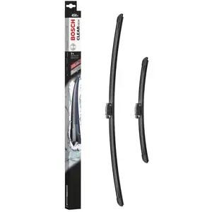 2 Balais D'essuie-glace Bosch Clearview 458v 650/360 Mm pas cher