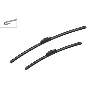 Comparateur de prix : 2 Balais D'essuie-glace Bosch Aerotwin Retrofit Ar602s 600mm/450mm