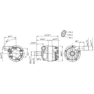 BOSCH Pompe de circulation d'eau, chauffage auxiliaire (Ref: 0 392 024 041) pas cher