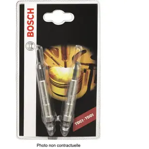 2 Bougies De Préchauffage Bosch 51 pas cher