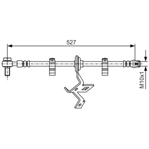 Comparateur de prix : Flexible de frein BOSCH 1 987 476 041