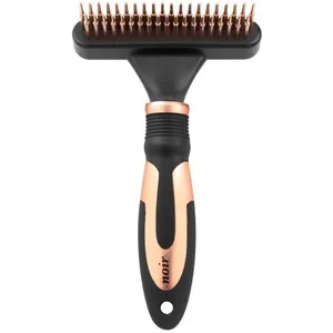 Comparateur de prix : Peigne pour chien rake démêler Ebi 39 Pins Noir 11x6,5x3 cm 645/436677