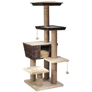 Comparateur de prix : Arbre à chat Ebi Trend Tree Curacao Marron 48x48x140 cm 431/405574