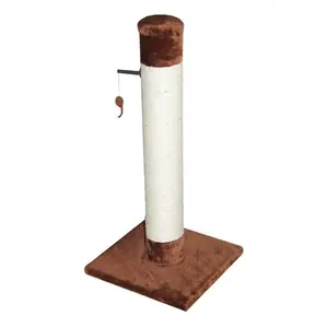 EBI Habitat Chat Arbre à chat Confort Post coloris marron 80 cm pas cher