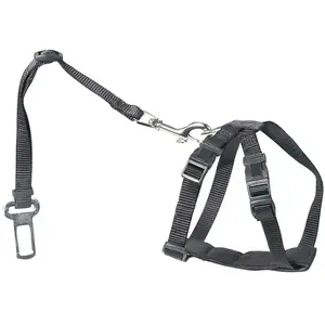 Harnais de sécurité pour chien D&D Home Noir 25x12,5x5 cm 313/419199 pas cher