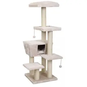 Comparateur de prix : Arbre à chat Ebi Trend North Dakota Beige 48x48x141 cm 431/422434