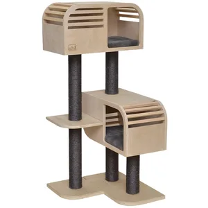 Comparateur de prix : Arbre à chat Ebi Atlas Beige 57,5x56,5x123,5 cm 431/470886