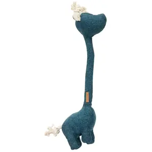 Comparateur de prix : D&D Home Jouet Chien   Peluche girafe George coloris bleu   20 x 52 cm