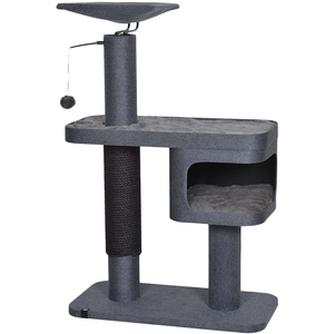 Comparateur de prix : Arbre à chat Ebi Kobe Gris 37x37x128 cm 431/455807