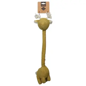 Jouet Chien   D&D Home Peluche Georges jaune   20 X 52 cm
