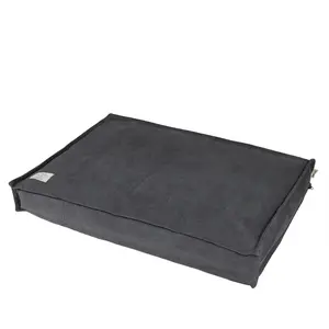 Comparateur de prix : D&D Home, Coussin pour Chiens Steve L - 110x80x12 cm Beige, Mousse à mémoire de Forme, Housse Lavable, Tissu intérieur avec Grosses Coutures sur Tous Les côtés, Soulage Les douleurs articulaires