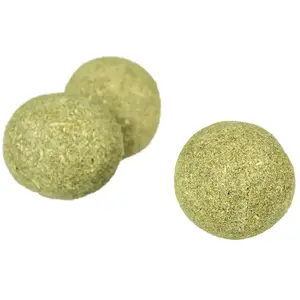 Balle pour chat l'herbe Ebi (x3) Vert 4 cm 409/483312 pas cher