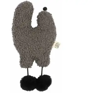 Comparateur de prix : Jouet peluche pour chat coussin de frappe D&D Home Bo Gris 15x6x32 cm ...
