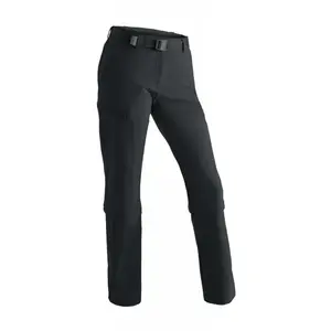 Comparateur de prix : Maier Sports Arolla Zip Off Pant - Pantalon randonnée convertible femme Black 44 - Short