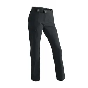 Comparateur de prix : Maier Sports Arolla Zip Off Pant - Pantalon randonnée convertible femme Black 46 - Short