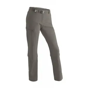 Comparateur de prix : Maier Sports Arolla Zip Off Pant - Pantalon randonnée convertible femme Teak 46 - Short