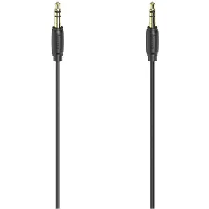 Comparateur de prix : Hama Câble audio, jack mâle 3,5 mm/con . Mâle, stéréo, doré, ultrafin, 5,0 m,