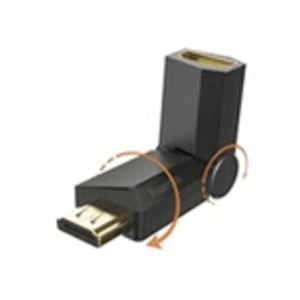 Hama Adaptateur HDMI, fiche mâle - connecteur femelle, rotation pas cher
