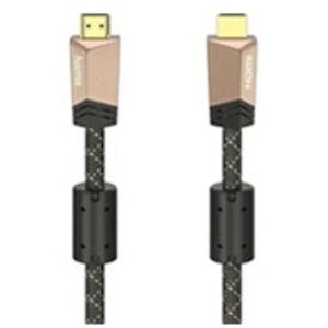 Comparateur de prix : Hama Câble HDMI Premium avec Ethernet, mâle - mâle, ferrite, métal, 3m