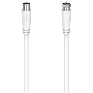 Comparateur de prix : Hama - Câble de raccord sat, connecteur - fiche coax. 1,5 m, 90 dB (205061)