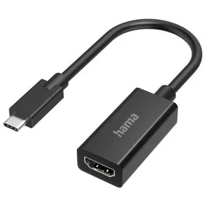 Comparateur de prix : Hama 00200315 câble vidéo et adaptateur USB Type-C HDMI Noir