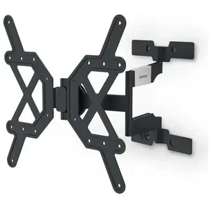Hama Support mural fullmotion ultraslim, 400x400, 165 cm (65), noir pas cher