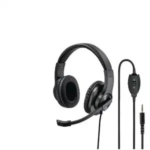 Comparateur de prix : Hama HS-P350 Casque Avec fil Arceau Jouer Noir