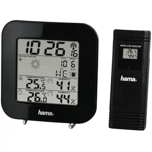 Comparateur de prix : Hama Station Météorologique Multifonction EWS-200 Noir TU
