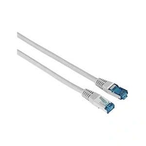 Hama câble réseau CA6 (panier, 1 Gbit/s, F/UTP, Ethernet, RJ45, câble Internet, 5 m) gris pas cher