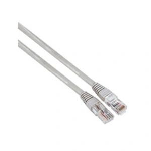 Hama câble réseau CAT5e (panier, cordon, RJ45 (8p8c)-Plug, 1 Gbit/s, 5m, U/UTP 1) gris pas cher